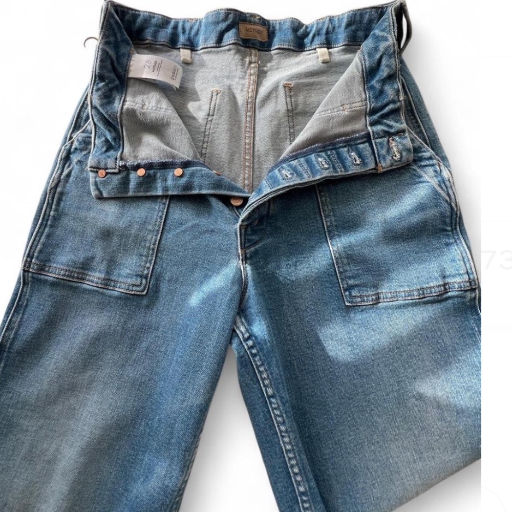 MOTHER SUPERIOR Light Blue Ankle Jeans - Picture 7 of 10